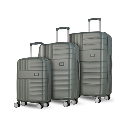 Obrázok z Sada cestovních kufrů ROCK Aspen - zelená - 103 L / 61 L / 36 L L