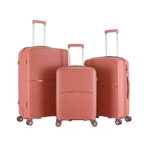 Obrázok z Sada cestovních kufrů HIGHBURY Venice - růžová - 86 / 57 / 34 L