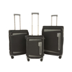 Obrázok z Sada cestovních kufrů HIGHBURY Kepler - černá / šedá - 99 / 63 / 34 L