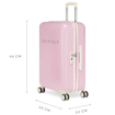 Obrázok z Cestovný kufor SUITSUIT TR-1221/3-M - Fabulous Fifties Pink Dust - 60 L