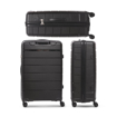 Obrázok z Sada cestovních kufrů AEROLITE T-155 2 ks - černá - 100.8 / 39.6 L