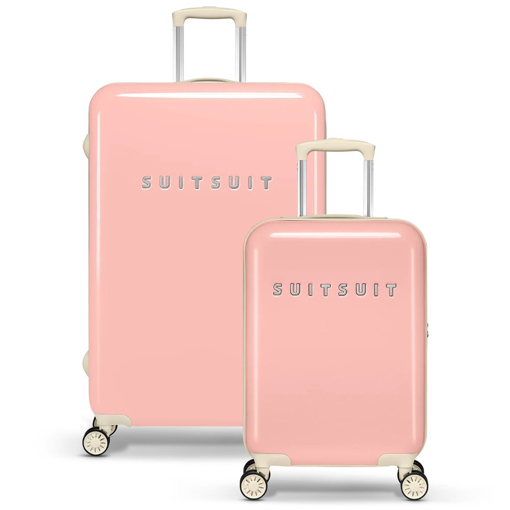 Obrázok z Sada cestovních kufrů SUITSUIT® Fabulous Fifties Papaya Peach 2 ks - oranžová - 91 / 32 L