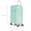 Obrázok z Sada cestovních kufrů SUITSUIT® Fabulous Fifties Luminous Mint - zelená - 91 / 60 / 32 L