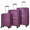Obrázok z Sada cestovních kufrů ROCK Hydra-lite - fialová - 98 / 63 / 35 L
