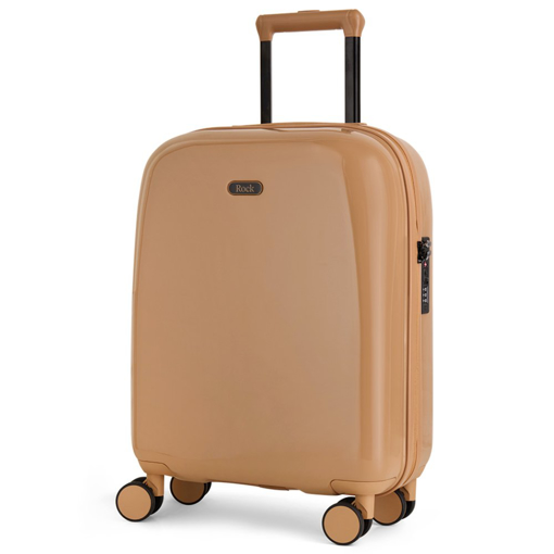 Obrázok z Kabinový kufr ROCK Gelato Chocolate S - hnědá - 34 L