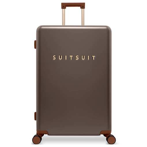 Obrázok z Plastový kufr SUITSUIT® Serenity Chocolate Brown L - hnědá - 91 L