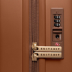 Obrázok z Kabinový kufr SUITSUIT® Serenity Caramel Café S - hnědá - 32 L