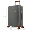 Obrázok z Plastový kufr SUITSUIT® Serenity Atlantic Deep M - šedá - 60 L