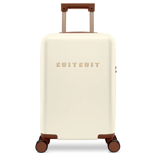 Obrázok z Kabinový kufr SUITSUIT® Serenity Whisper White S - bílá - 32 L