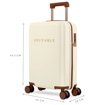 Obrázok z Kabinový kufr SUITSUIT® Serenity Whisper White S - bílá - 32 L