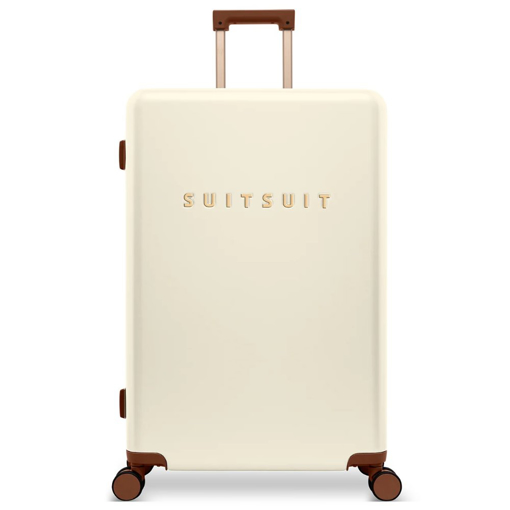 Obrázok z Plastový kufr SUITSUIT® Serenity Whisper White L - bílá - 91 L
