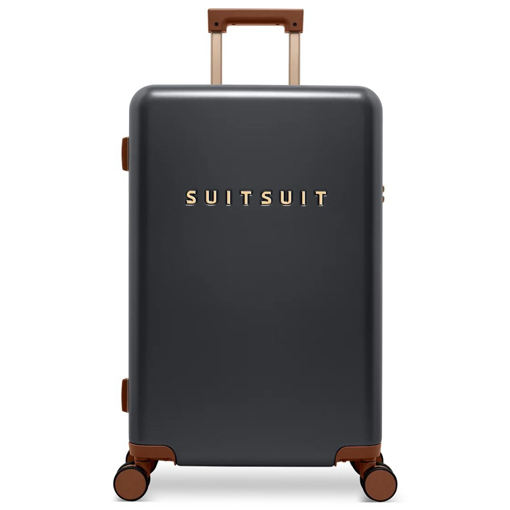 Obrázok z Plastový kufr SUITSUIT® Serenity Black Olive M - černá - 60 L